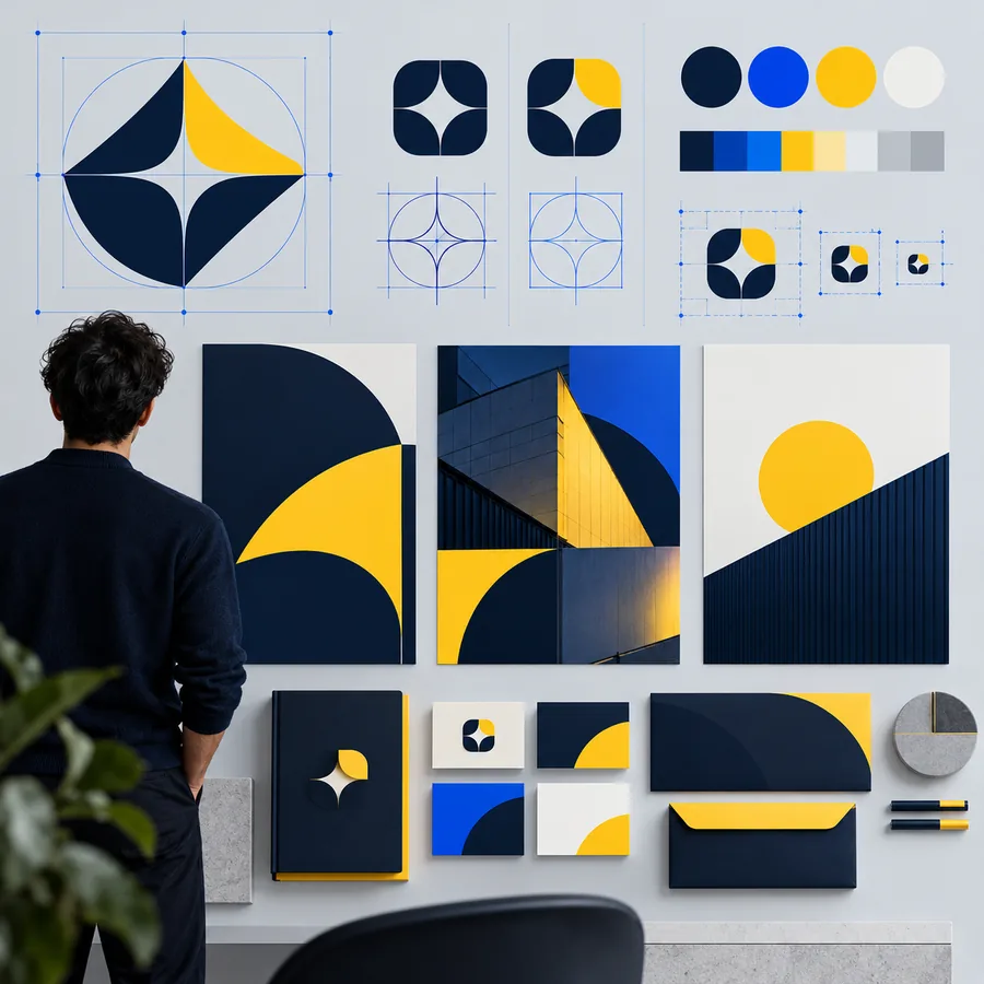 Logoai-Funktionsgrafik mit einer alternativen Designrichtung